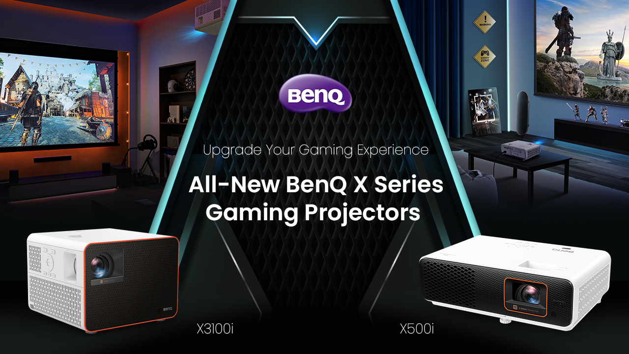 BenQ anunţă noile sale proiectoare de gaming din seria X